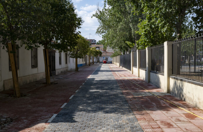 Plan de Mejora de Barrios en Alcalá: renovadas calles entre Azucena y Paseo de la Alameda