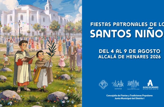 Fiestas Santos Niños de Alcalá 2026: programa del 3 al 9 de agosto