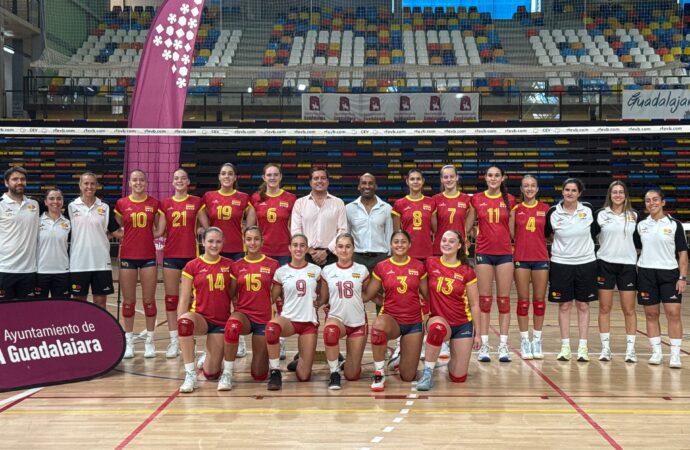 Guadalajara acogió a la Selección Española Femenina Sub-17 de Voleibol