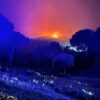 Protección Civil de Alcalá participa en las labores de extinción del incendio próximo al embalse de San Juan