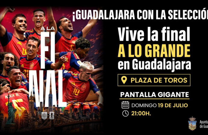 Guadalajara instalará una pantalla gigante en la Plaza de Toros para seguir la final del Mundial