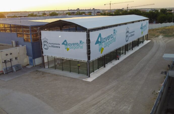 Nuevas pistas cubiertas de pádel en Alovera: ya abiertas al público
