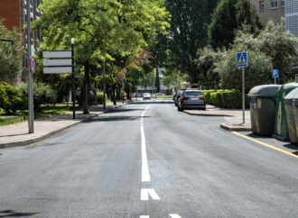 Finalizan los trabajos de asfaltado, accesibilidad y movilidad en el Paseo de la Alameda de Alcalá