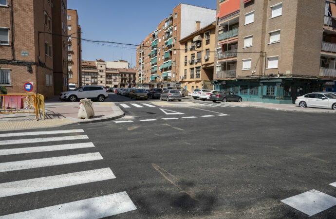 Avanzan las obras de la calle Gran Canal, en el Barrio Venecia de Alcalá