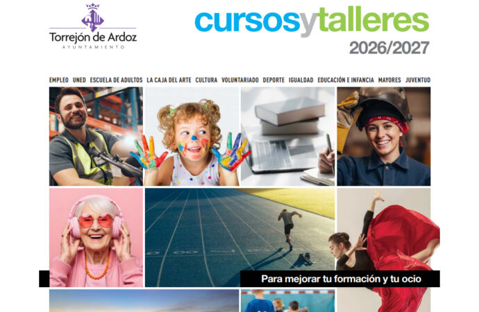 Más de 20.000 plazas para los torrejoneros en la oferta de cursos y talleres municipales