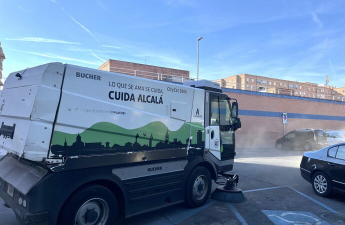 Plan de limpiezas intensivas en Alcalá que se extenderá durante 40 jornadas de trabajo