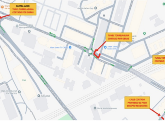 A partir del lunes 28 de septiembre, el túnel de Torrelaguna de Alcalá quedará cortado al tráfico en ambos sentidos