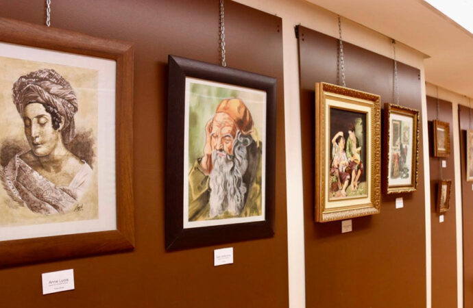 Exposición conjunta de pintura de Margarita Póo González (Magali) y Magali Perdiguero Póo en Alcalá