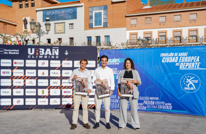 Este fin de semana Torrejón se convierte en el mayor rocódromo urbano de España