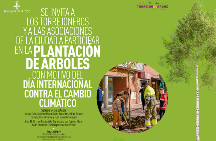 Cómo participar en la Plantación de Árboles de Torrejón el próximo sábado 24 de octubre