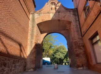 Restauración parcial del arco de San Bernardo de Alcalá de Henares