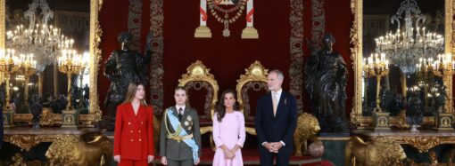 Fiesta Nacional / La alcaldesa de Alcalá, Judith Piquet, asistió a la recepción del Palacio Real 
